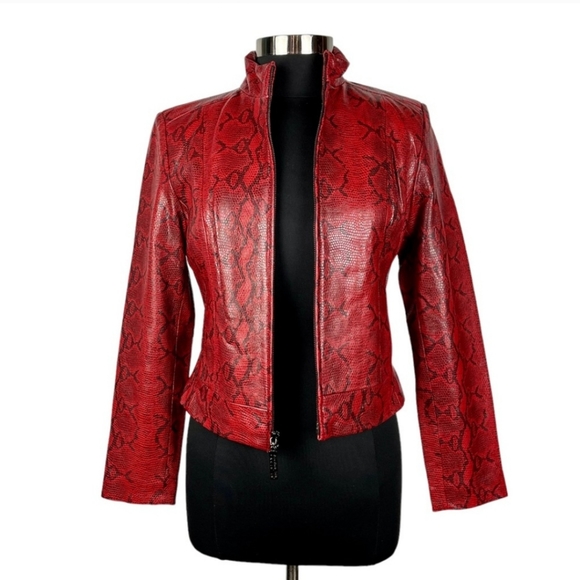 Enzo Angiolini python jacket - Picture 2 of 12